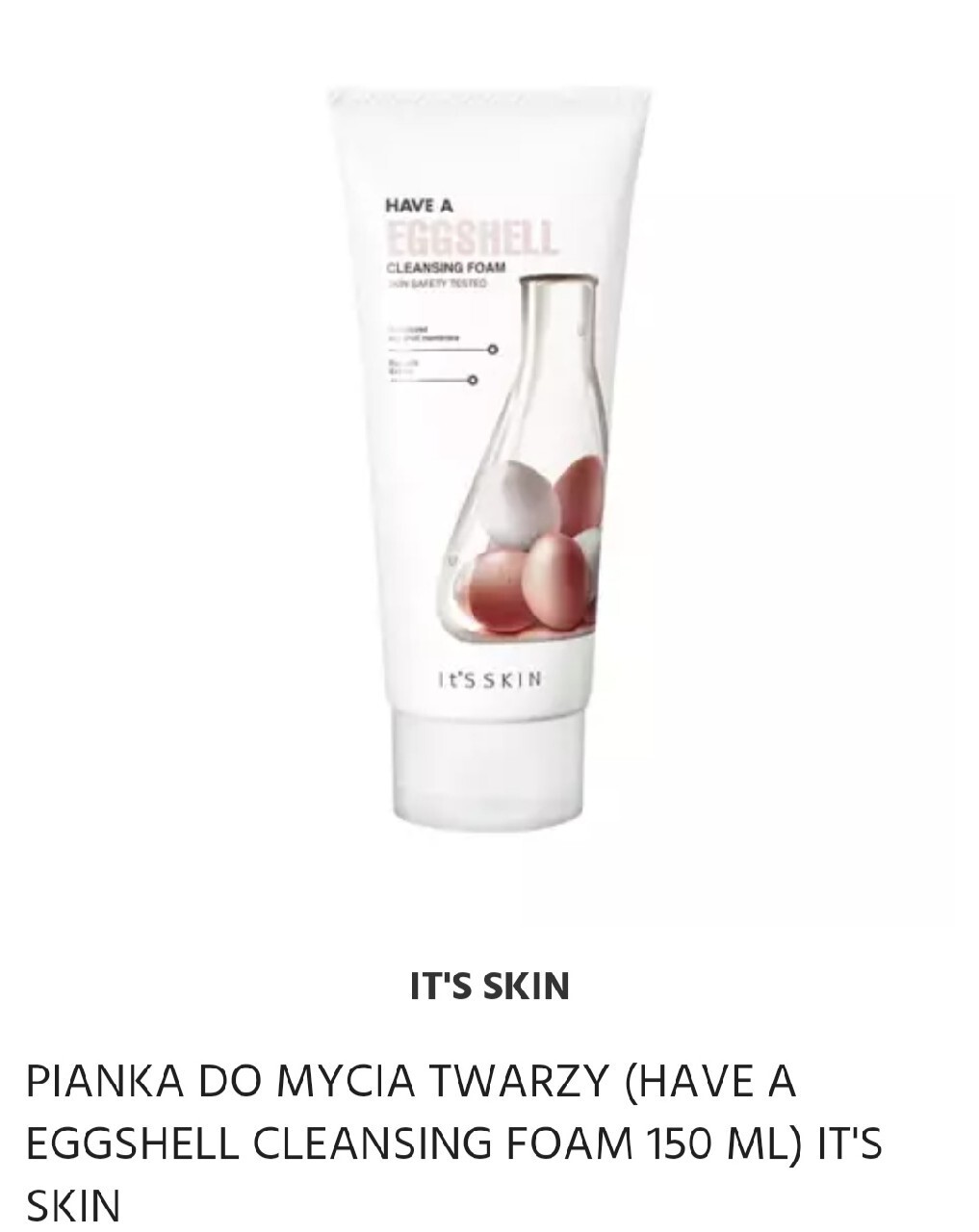 have a eggshell cleansing foam pianka do mycia twarzy 150ml