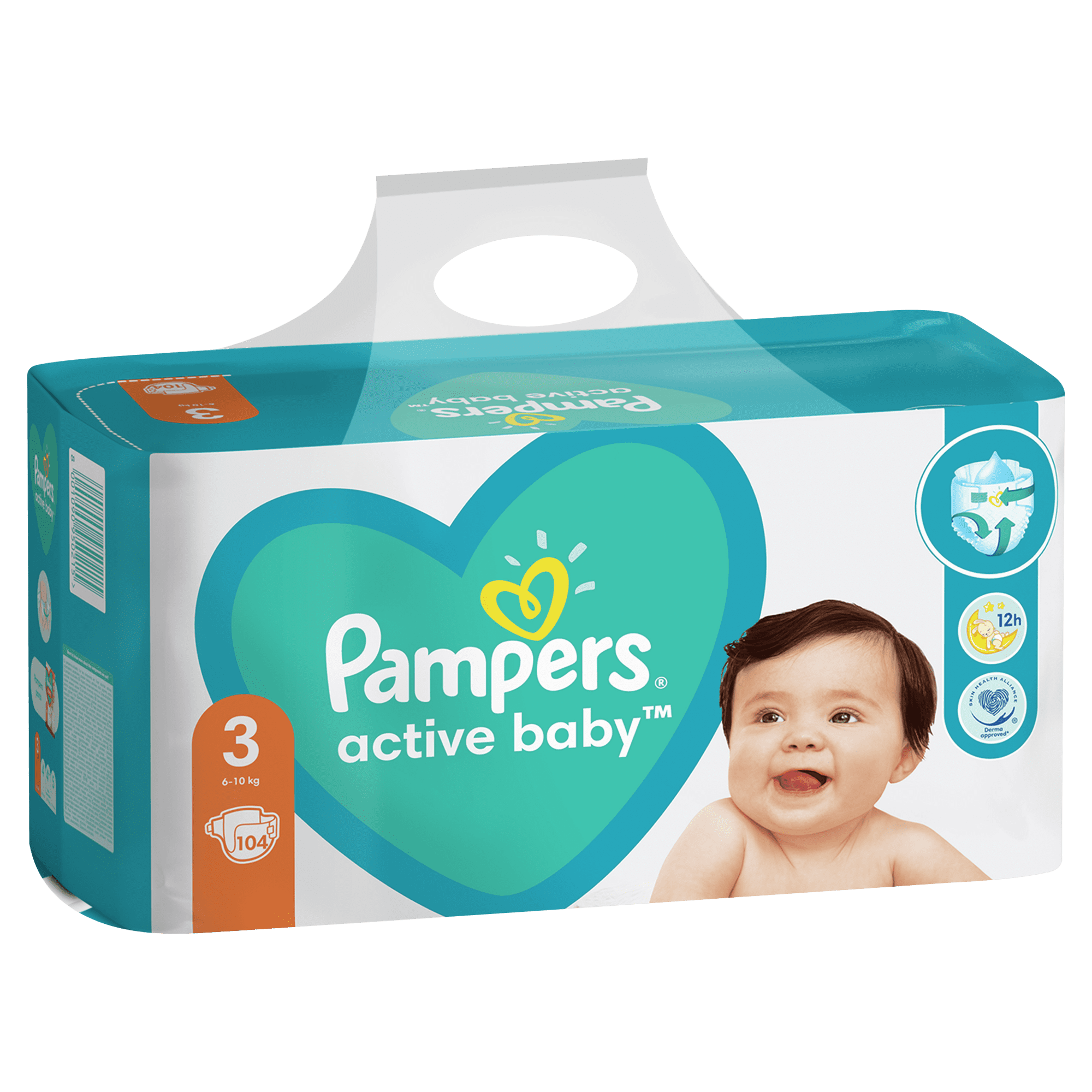 pampers active baby 3 104