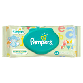 chusteczki pampers natural clean sklad