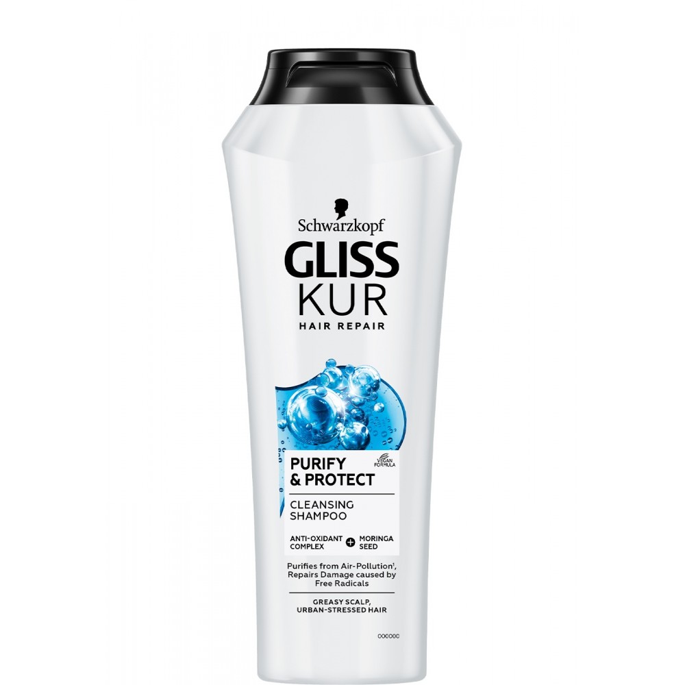 gliss purify&protect szampon włosy przetłuszczające się 400ml