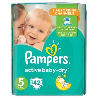 pampers junior 42 sztuki