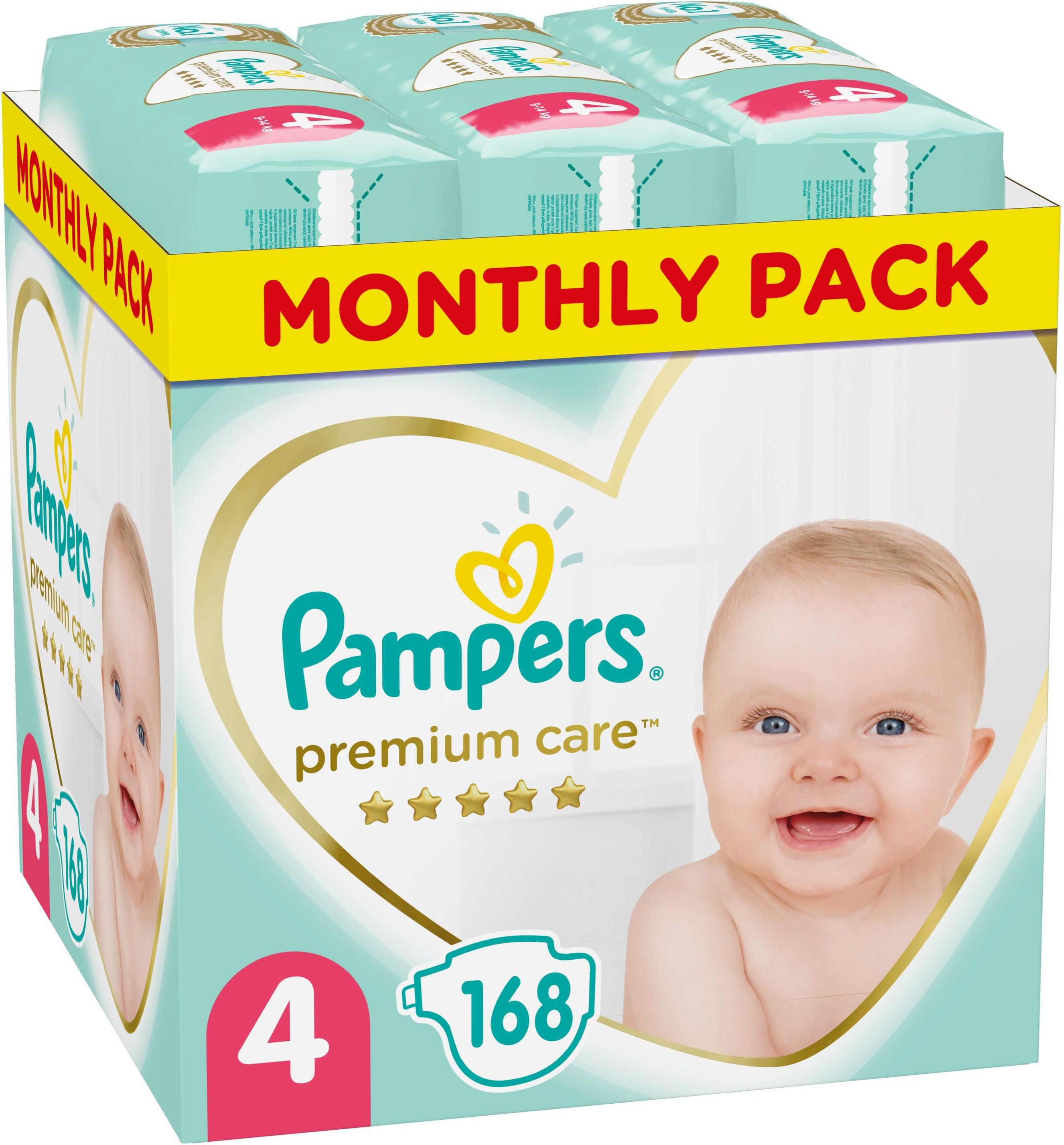 pampers care rozmiar 4