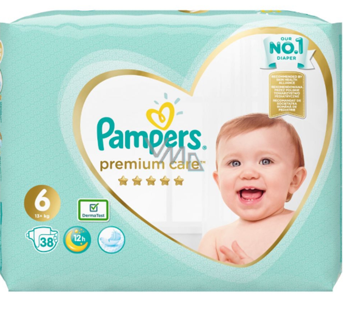 pieluchy pampers premium care 6