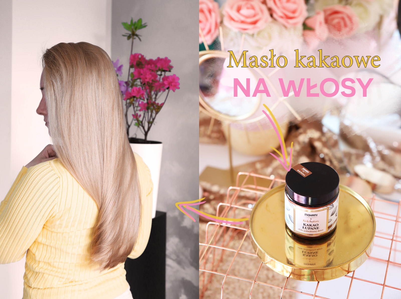 odżywka zija masło kakaowe czy nadaje się do włosów blond