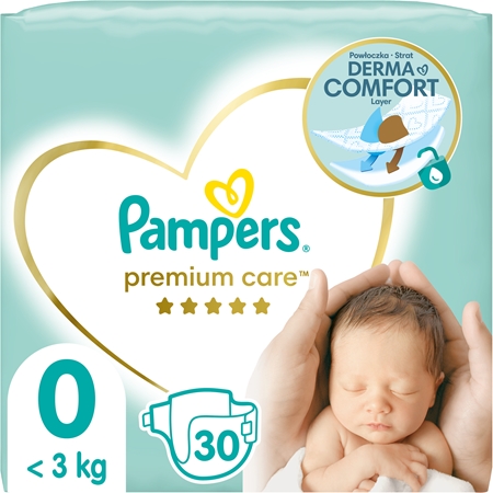 pampers premium care pieluchy rozmiar 0 newborn