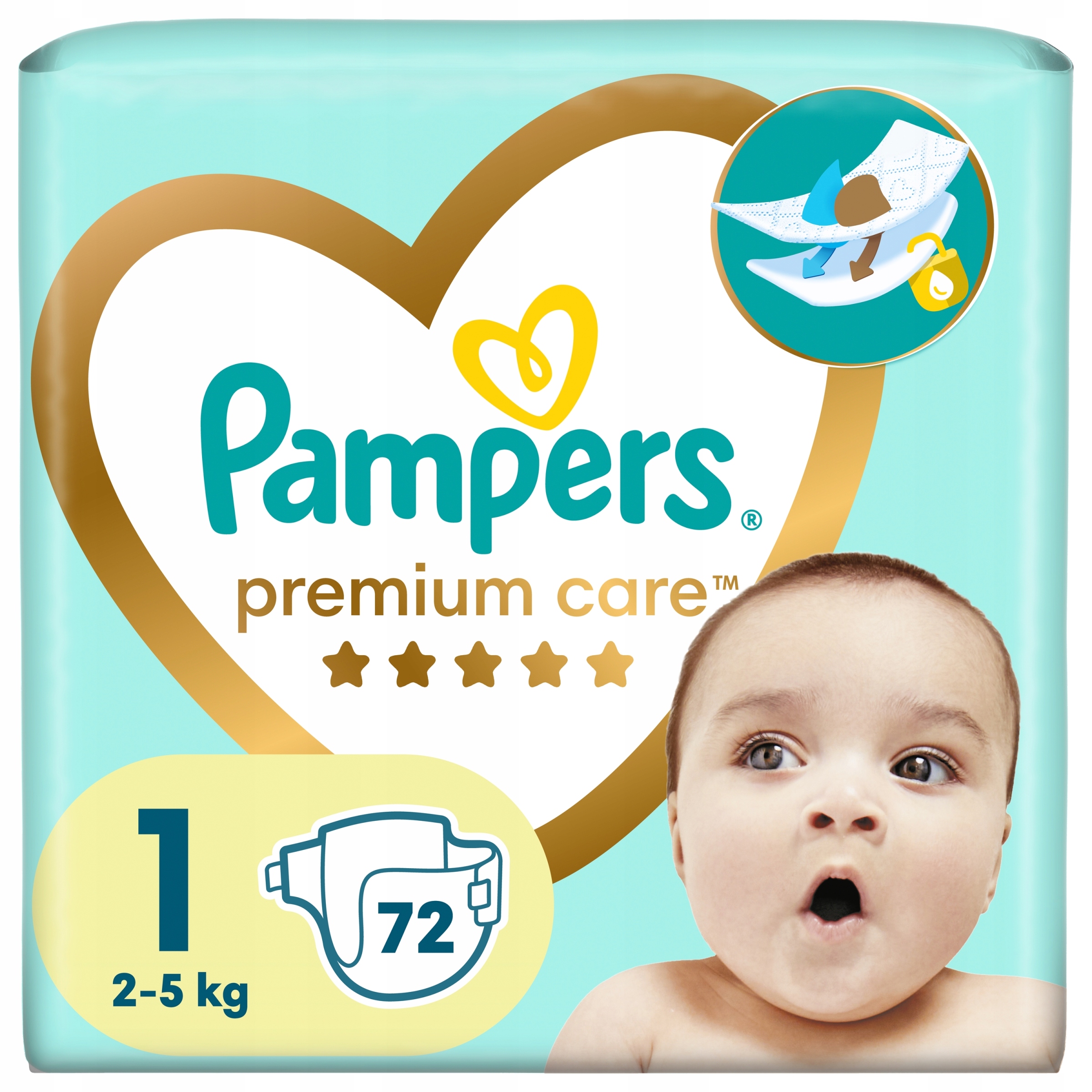 pampers 1 duża paczka