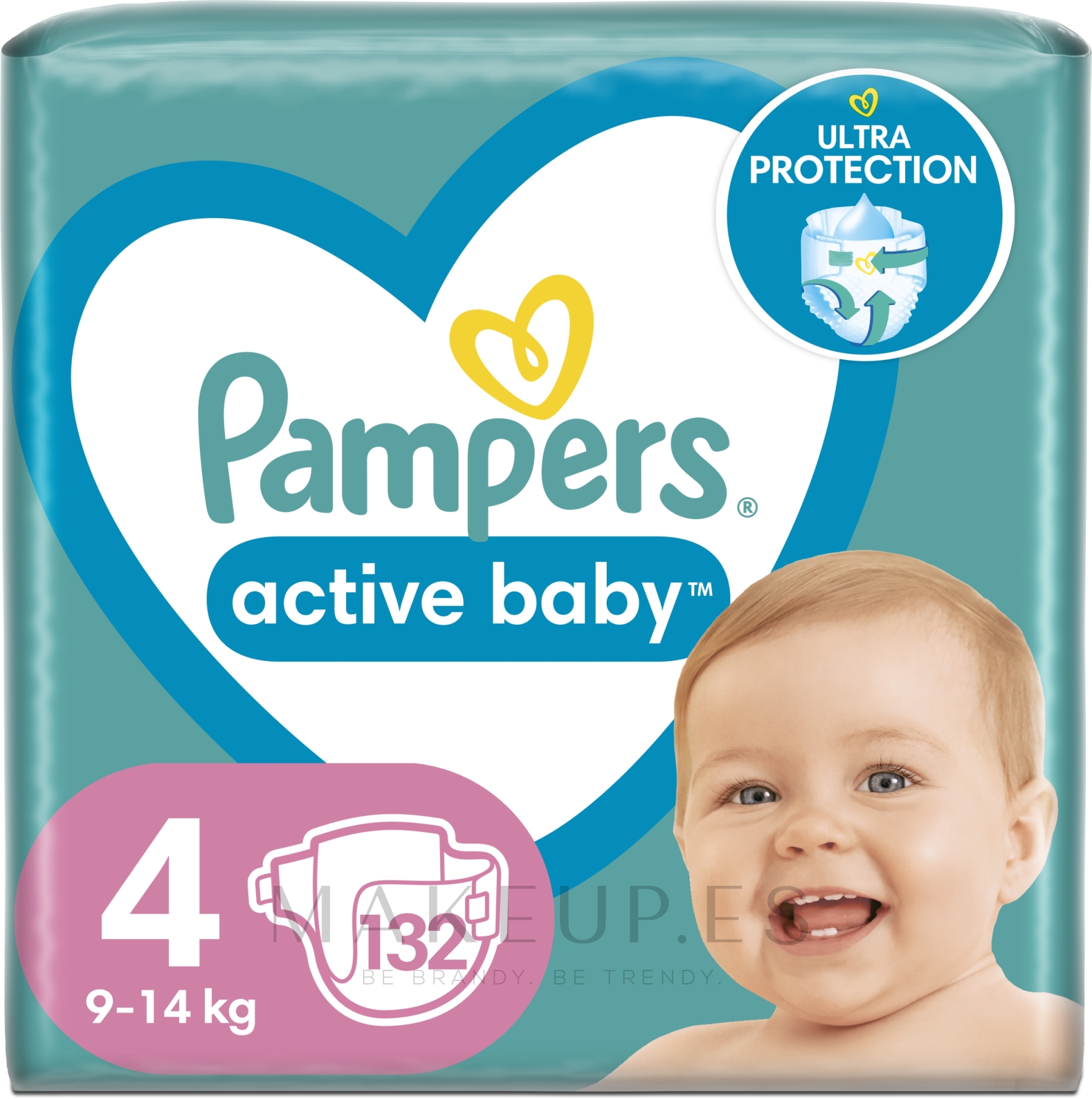 pampers active baby 4 64 szt