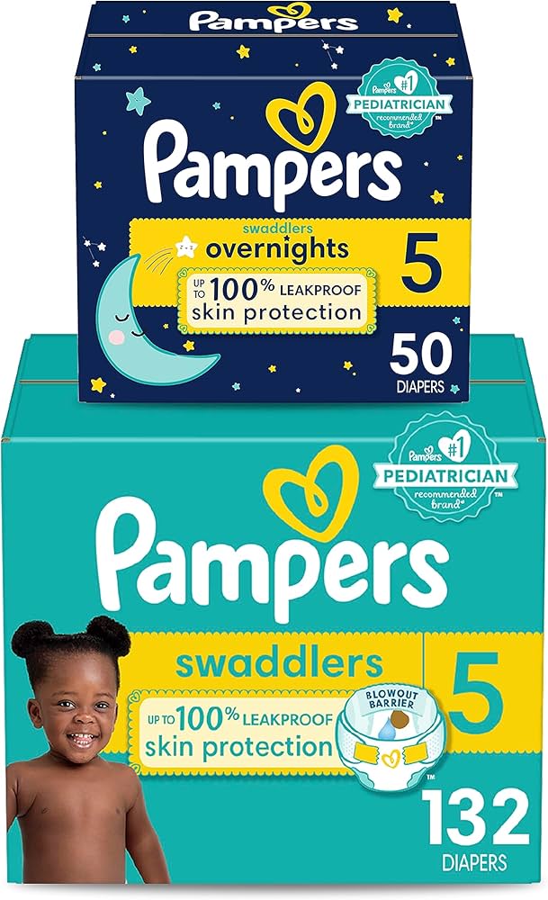 pampers 132 count size 4