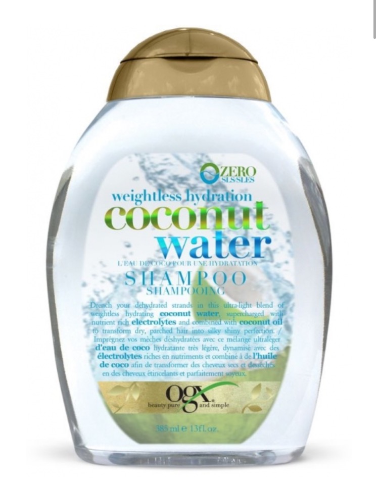 ogx coconut water szampon do włosów opinie