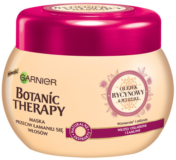 garnier botanic therapy maska do włosów bardzo suchych i zniszczonych