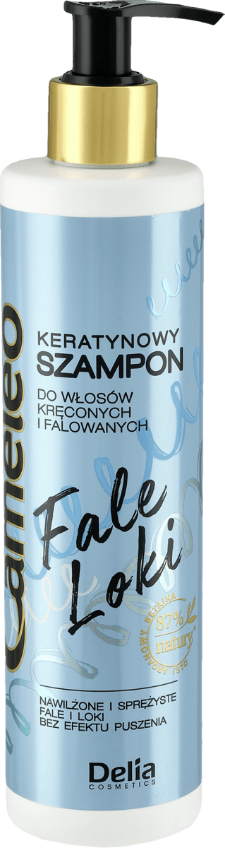 delia cameleo szampon keratynowy do włosów kręconych skład