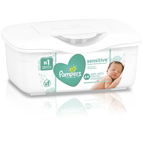 pampers box baby wipes