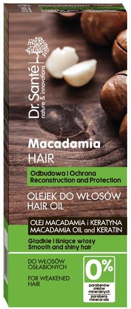 dr sante olejek macadamia do włosów