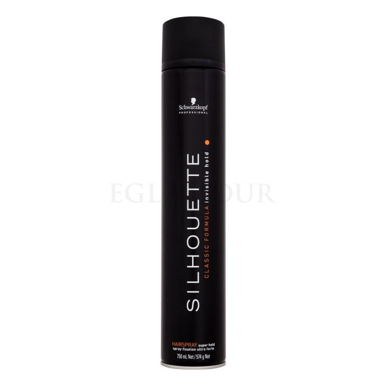 schwarzkopf silhouette lakier do włosów 750 ml biała butelka