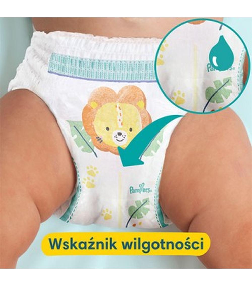 pampers bez wskaźnika wilgotnosci