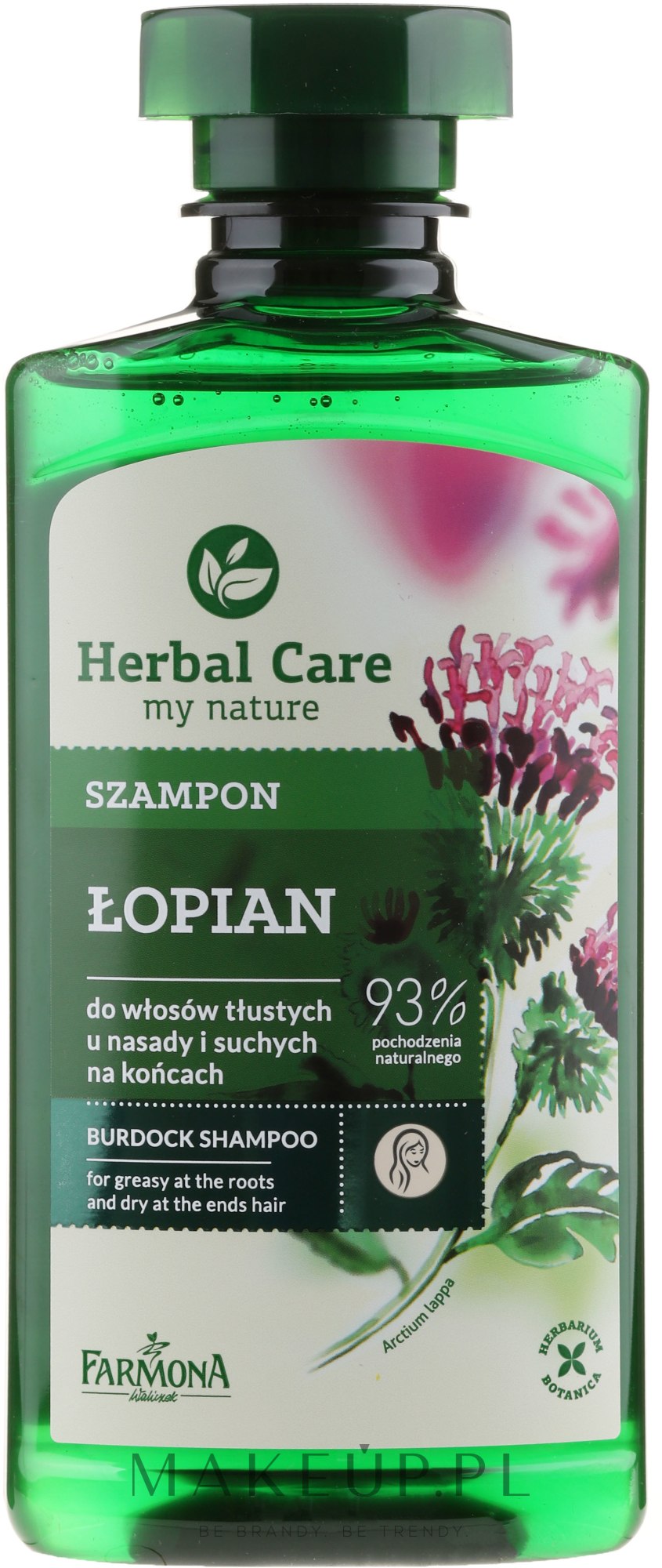 szampon do włosów przetłuszczających się herbal