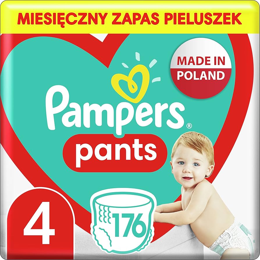 pampers pieluchomajtki rozmiar 4