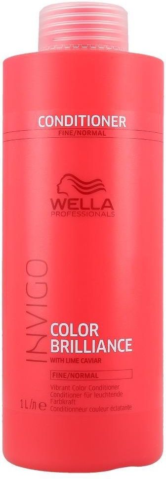 wella brilliance odżywka do włosów farbowanych cienkich i normalnych 1000ml