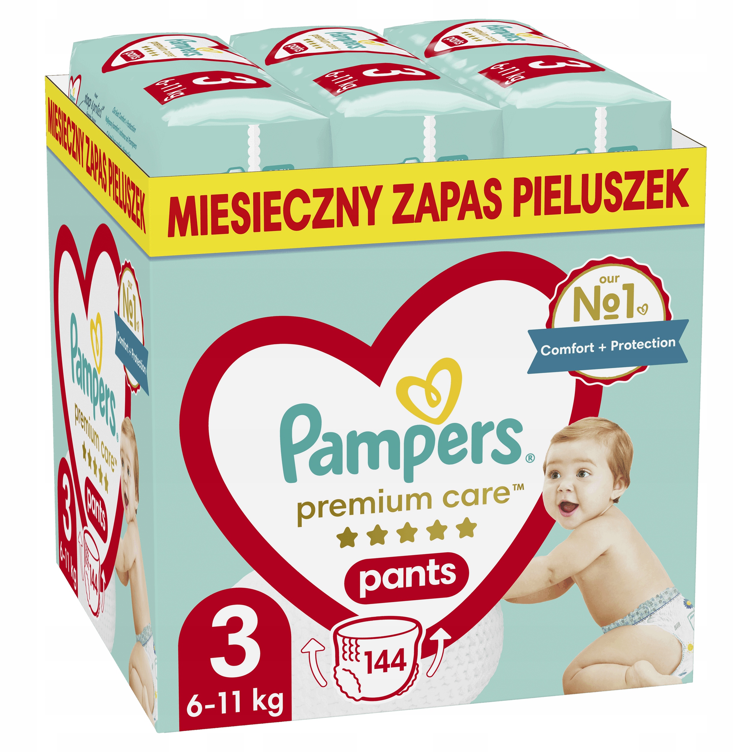 pampers pants allegro