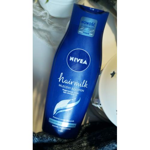 nivea hair milk szampon wizaz