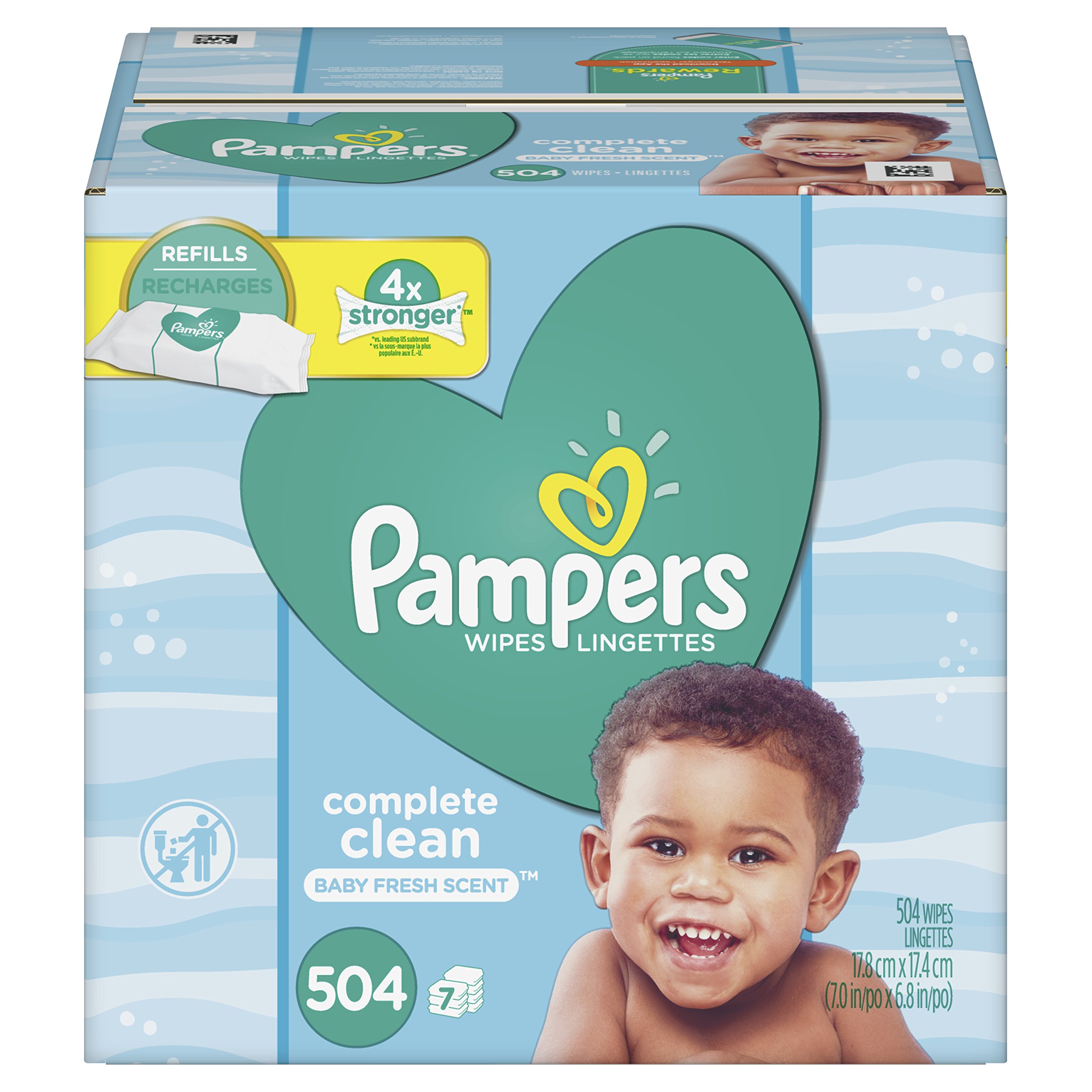 fresh clean pampers 4 pak