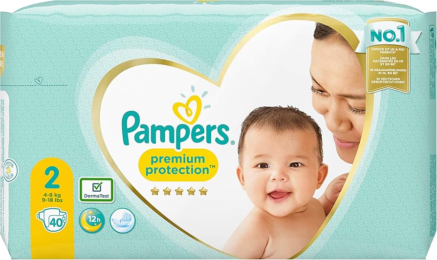 pampers premium protection new baby 2 40