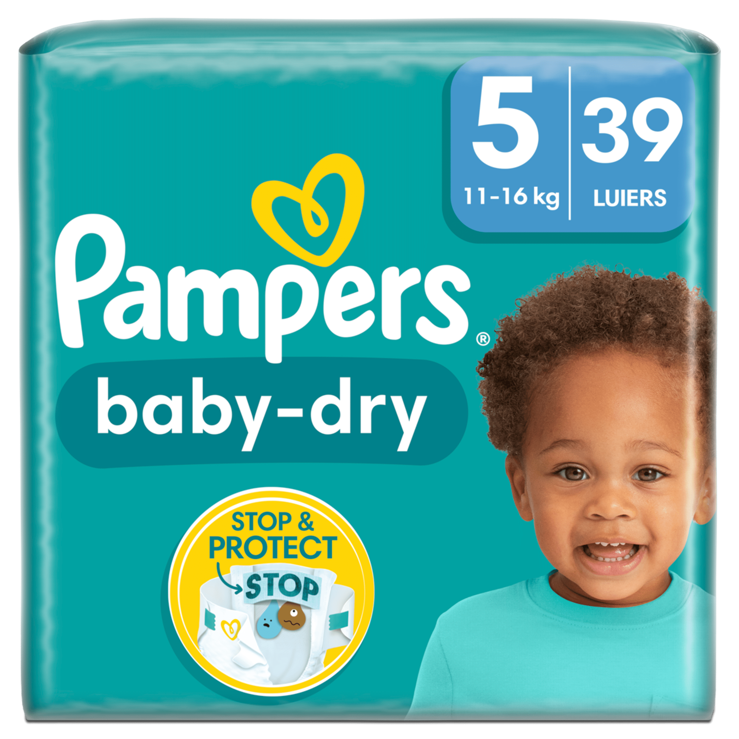 pampers teal colour