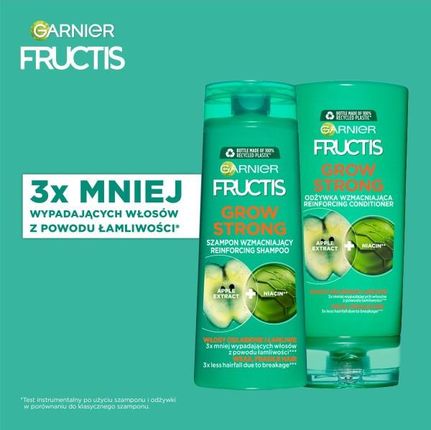 garnier fructis grow strong szampon wzmacniający do włosów osłabionych