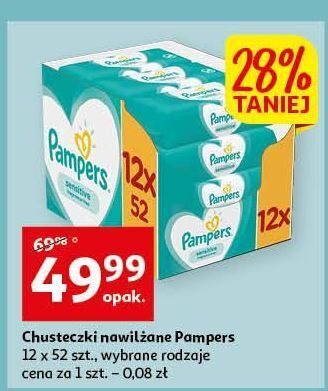 auchan chusteczki pampers