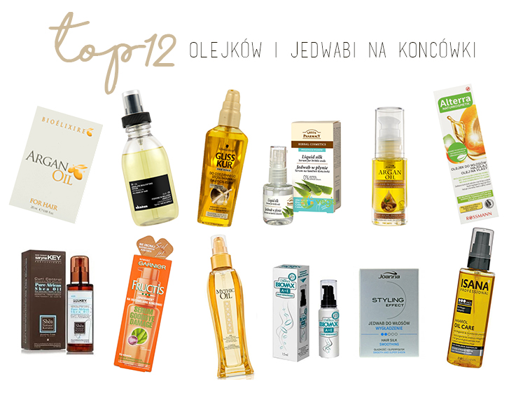 olejek silikonowy do włosów argan oil