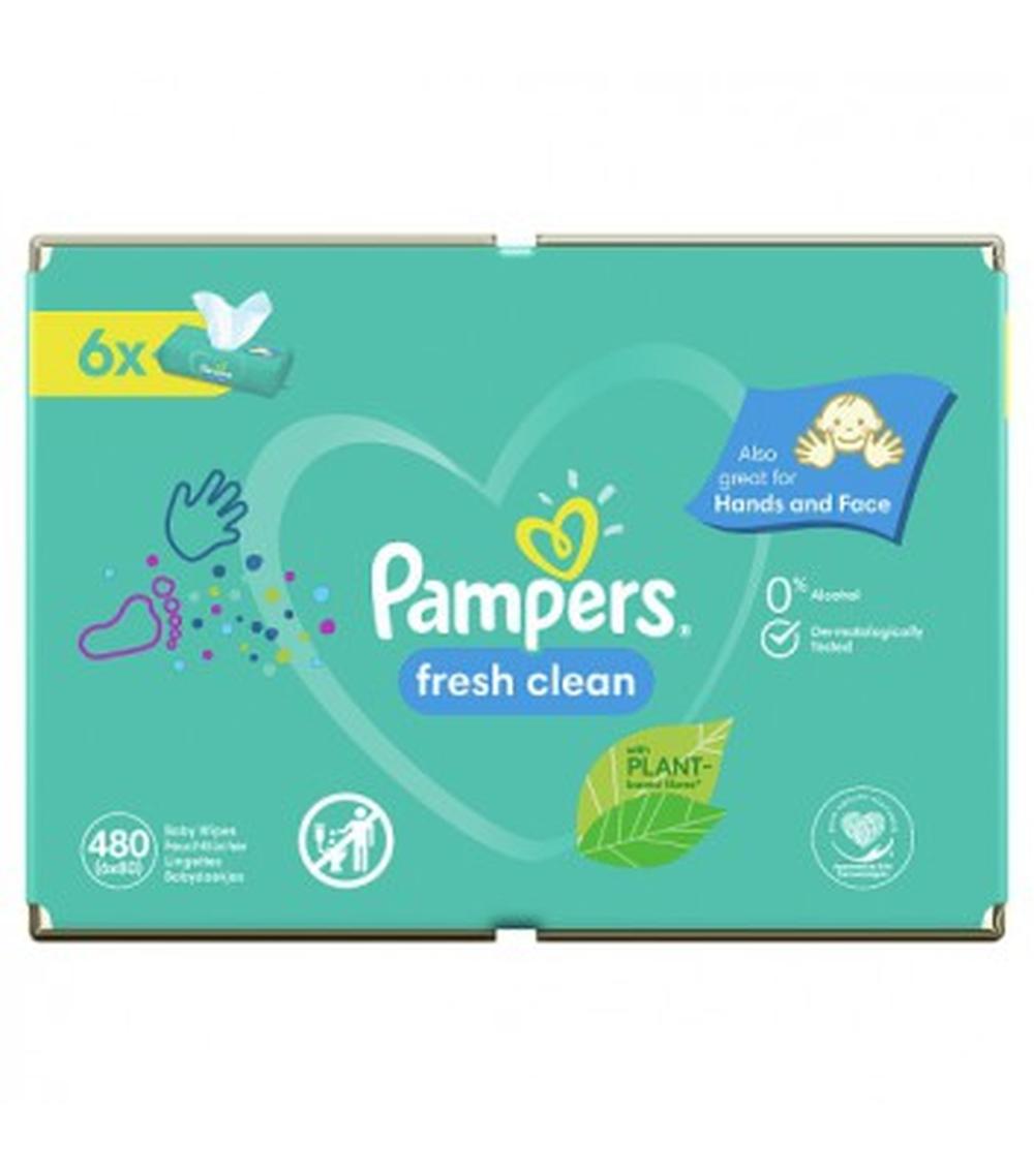 chusteczki pampers fresh clean cena