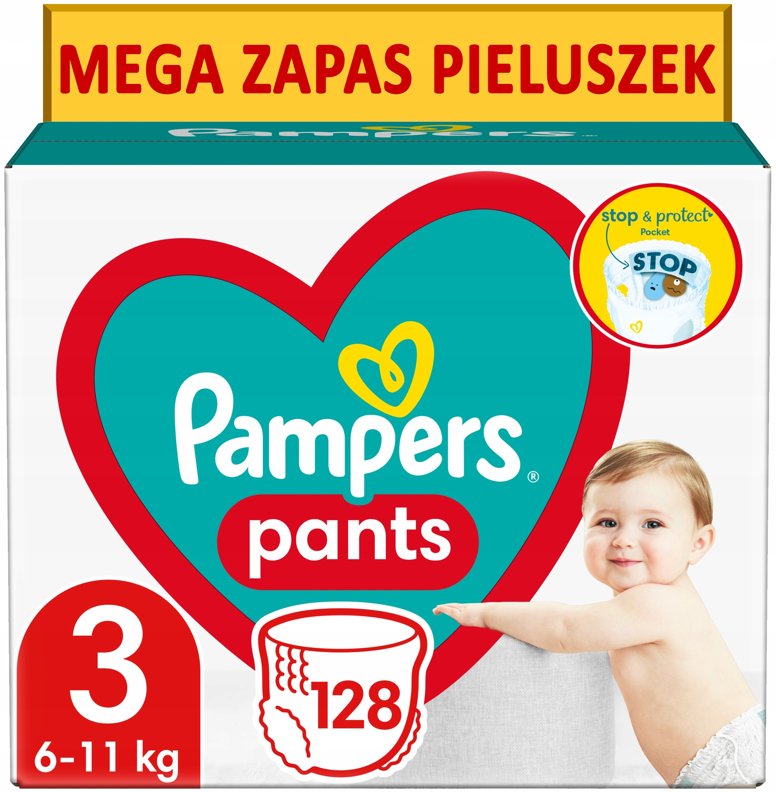 pampers pants 3 zapas miesieczny