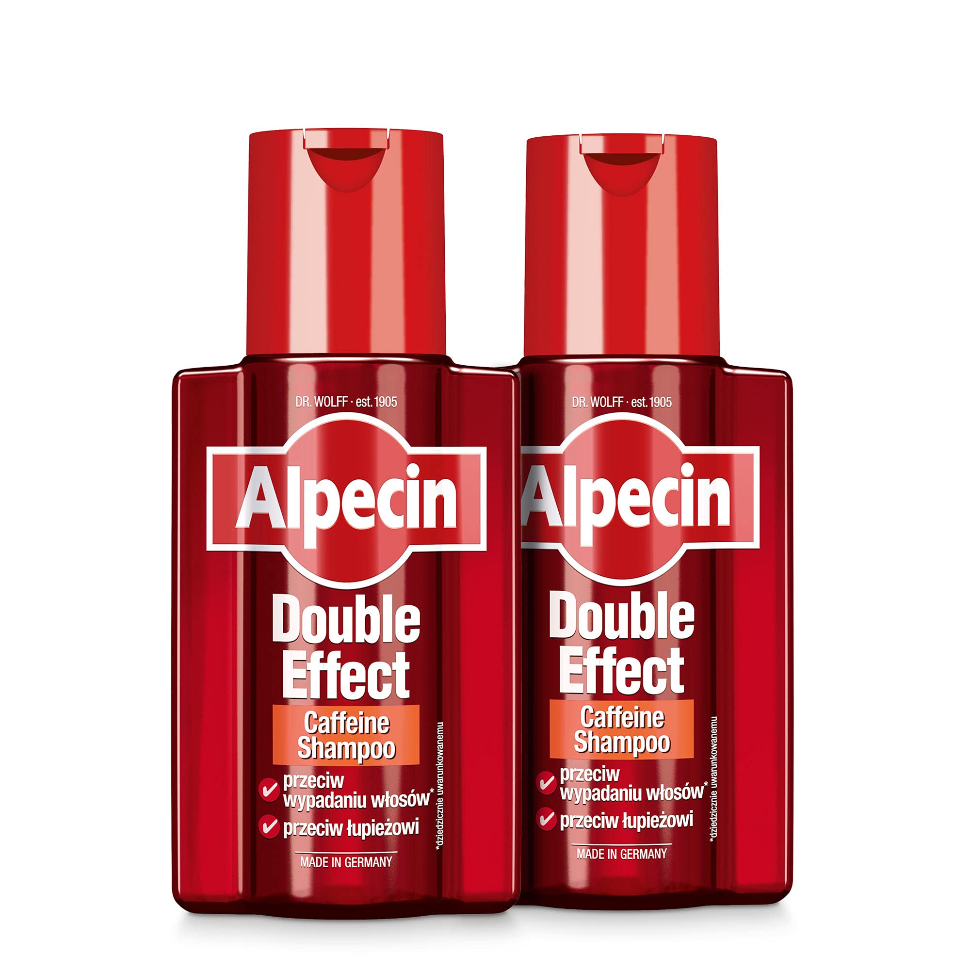 alpecin doppel effect szampon przeciw łupieżowi i wypadaniu włosów 200ml