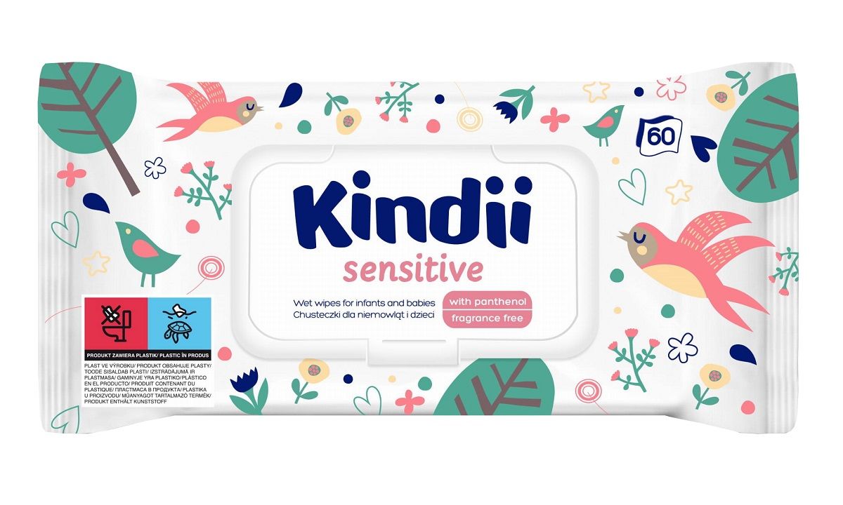 chusteczki nawilżane cleanic kindii ultra sensiive