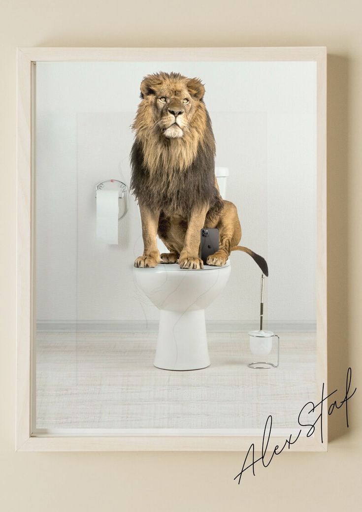 LION BATHROOM