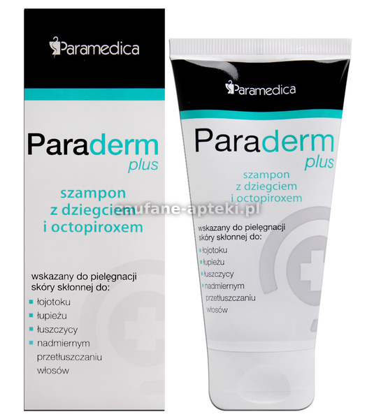 paraderm plus szampon z dziegciem i octopiroxem oceny