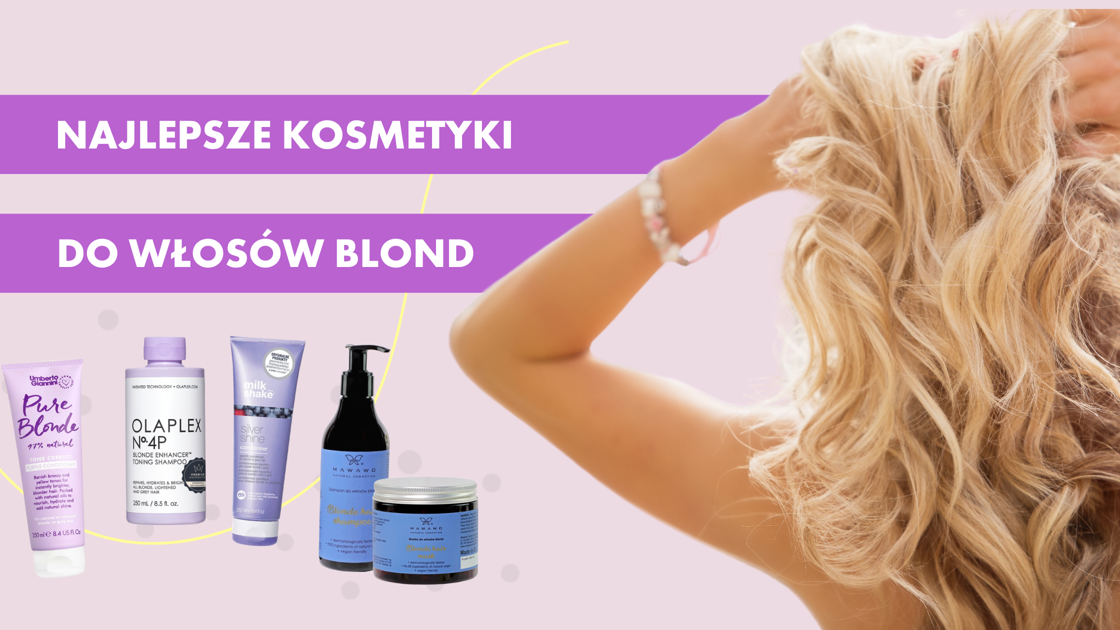 odżywka do włosów blond diy