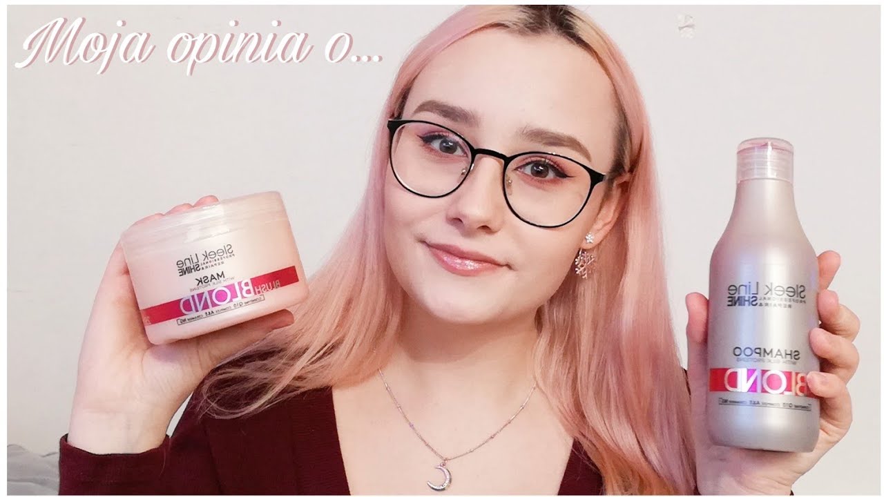 sleek line blond szampon różowy opinie