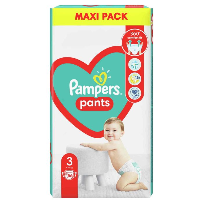 pampers pants chłonne kanaliki