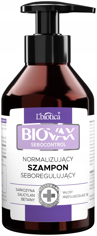 saszetki szampon biovax