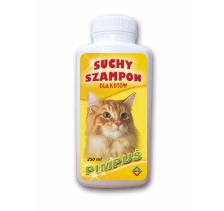 suchy szampon koty