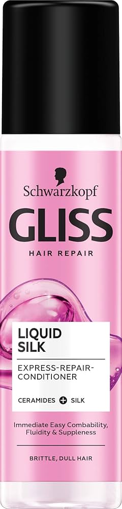 gliss kur liquid silk odżywka ekspresowa do włosów matowych