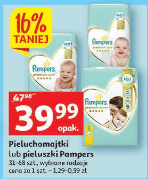 pieluchy pampers auchan