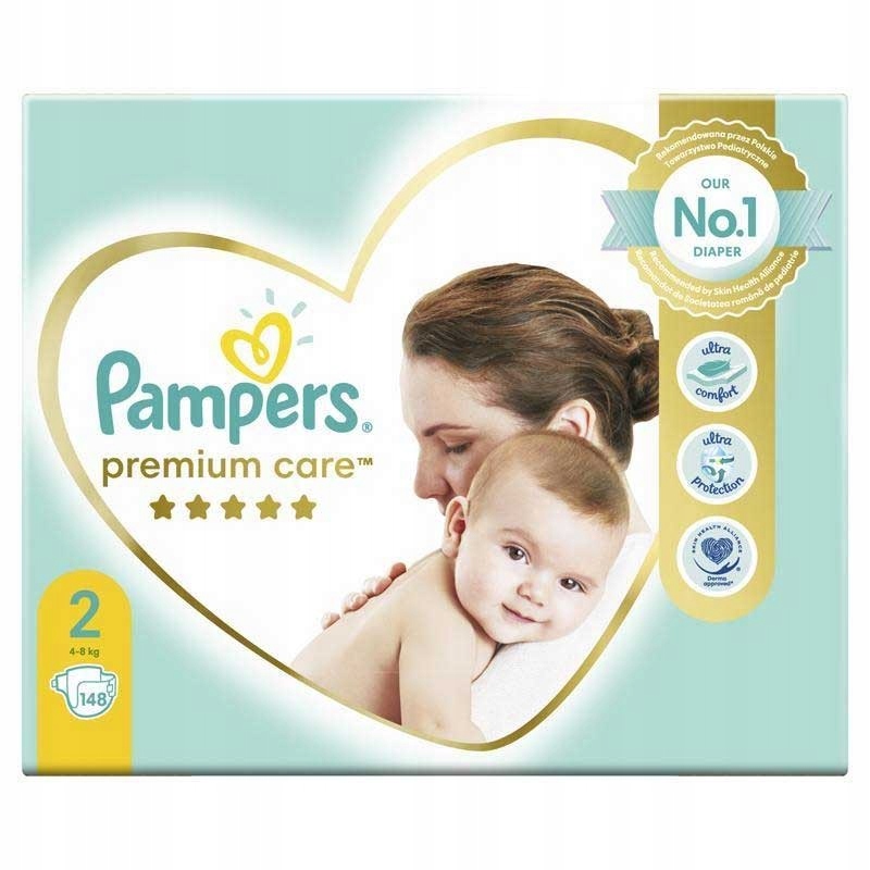 pampers premium care 2 148 szt