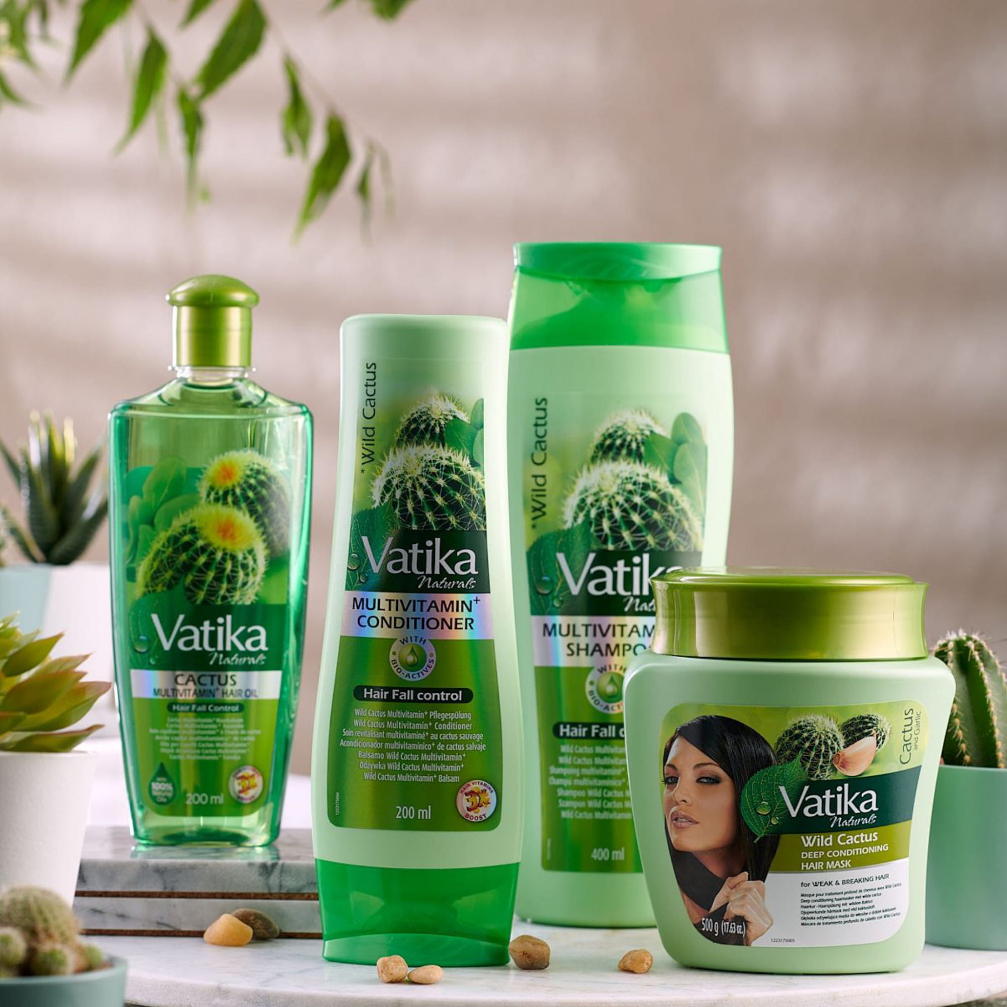 dabur vatika olejek do włosów wzbogacony kaktusem