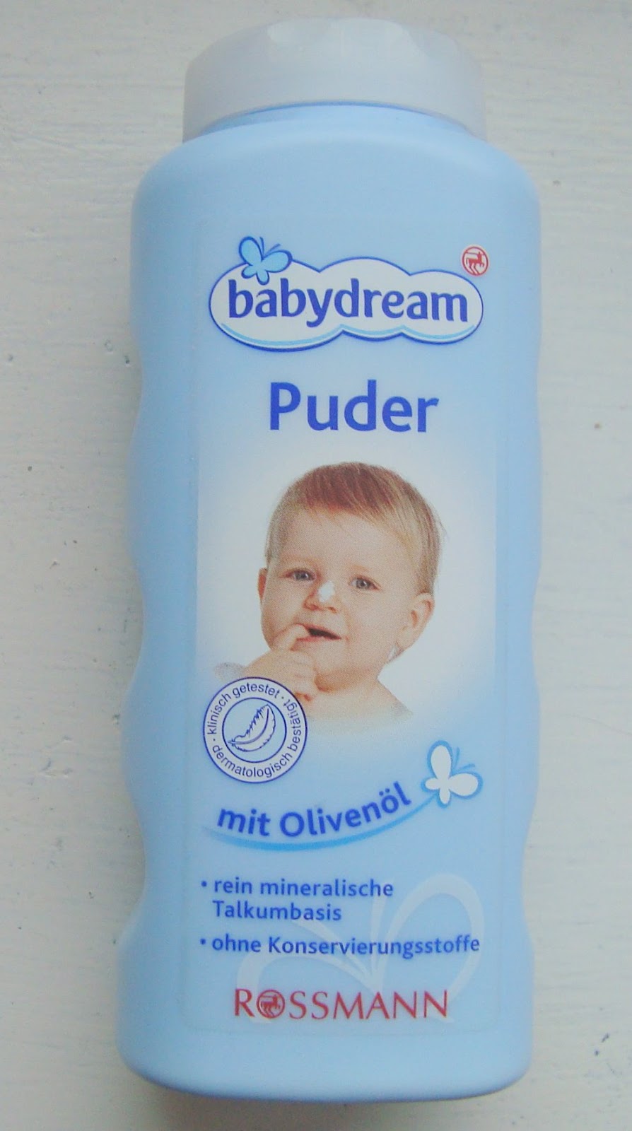 puder babydream jako suchy szampon