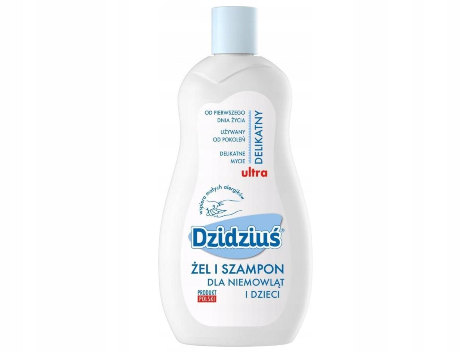 żel i szampon dzidziuś ultra delikatny