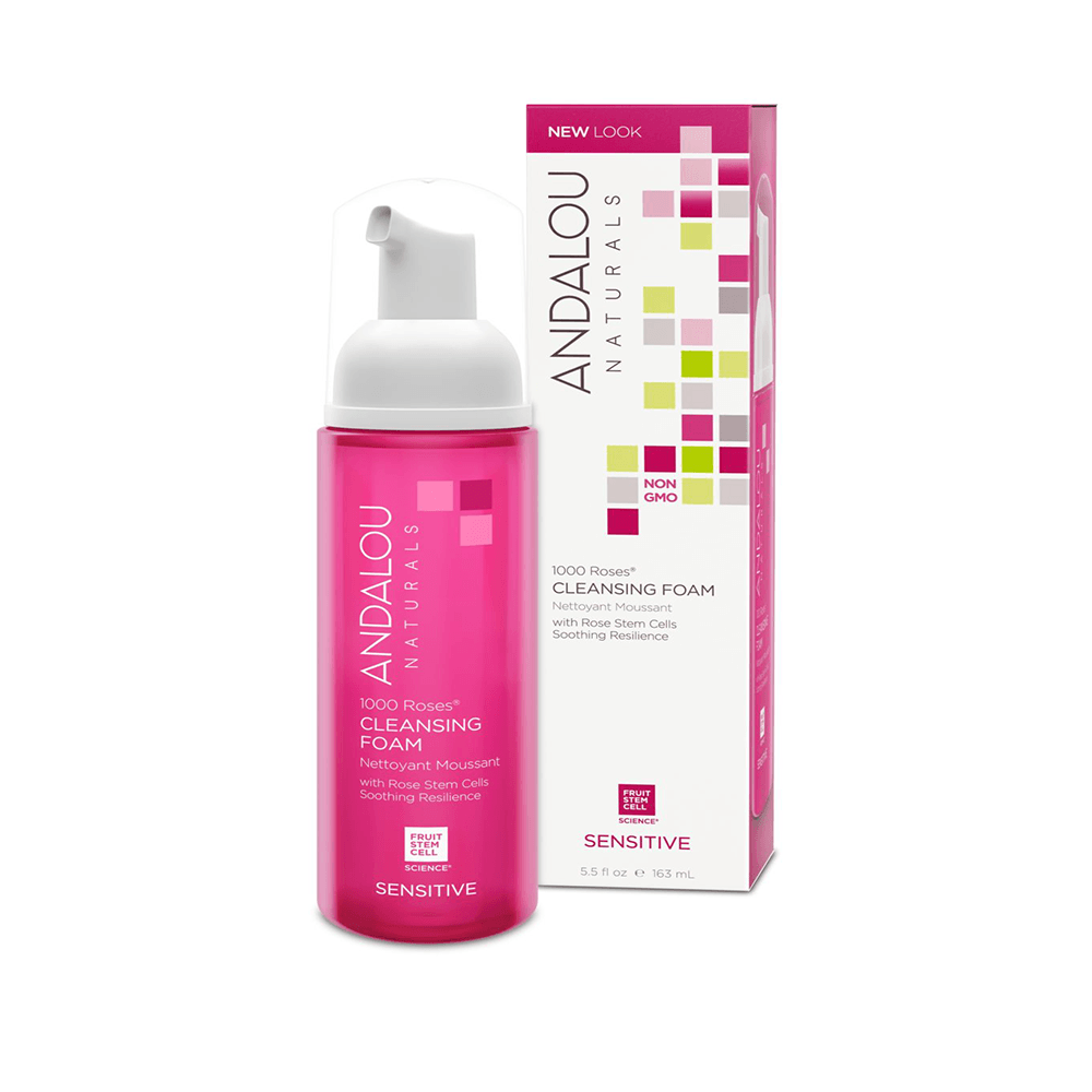 andalou naturals 1000 roses cleansing foam pianka do mycia twarzy