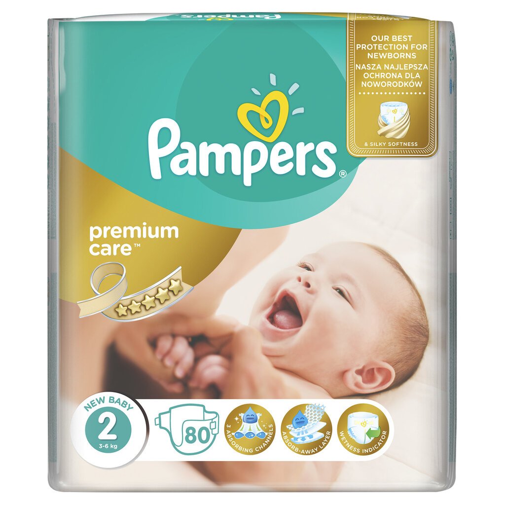 pampers premium care 2 80