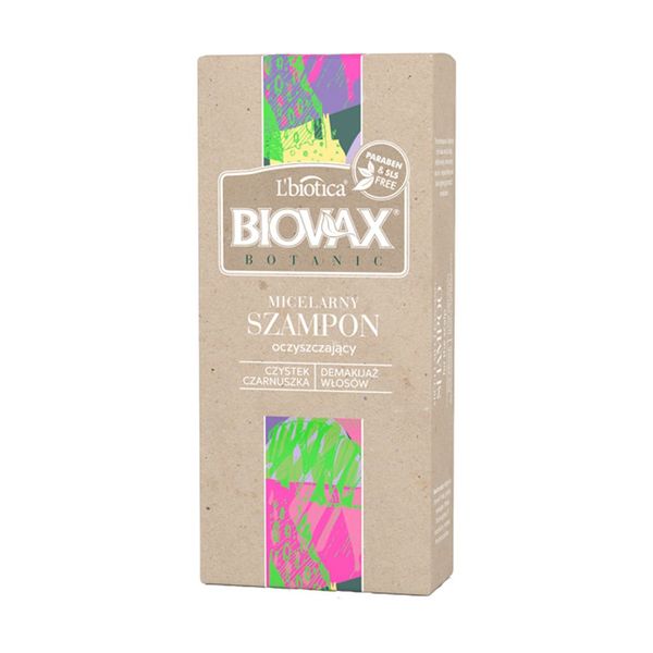 biovax botanic miceralny szampon do włosów